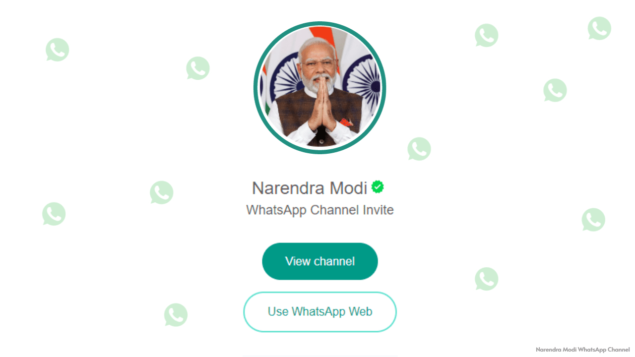 modi ka whatsapp number kya hai