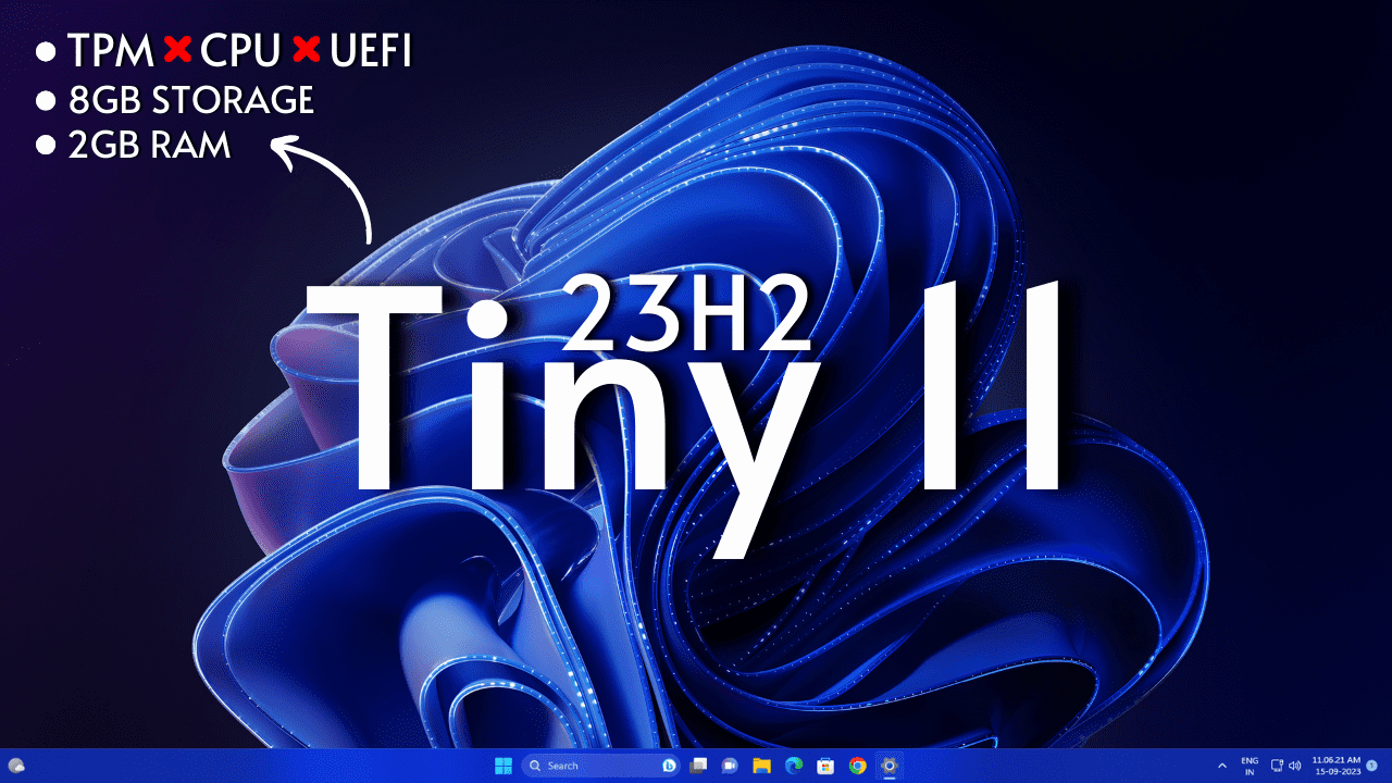 Tiny11 23H2: The Ultimate Optimized Version Of Windows 11